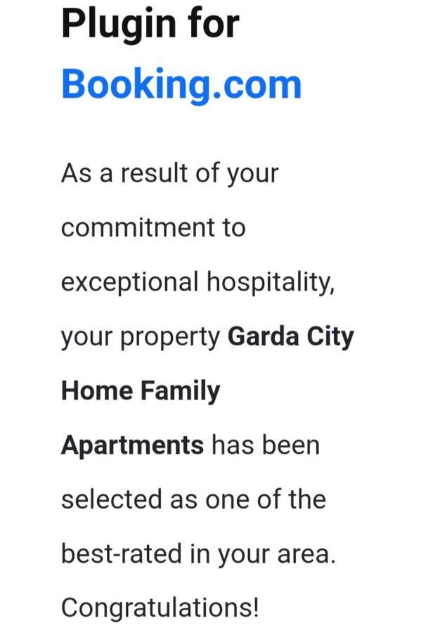 Garda City Home Family Apartments Eksteriør bilde